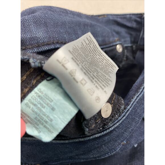 Jessica Simpson Jeans Womens Size 14W Kiss Me Super Skinny Dark Wash Denim - Picture 7 of 13